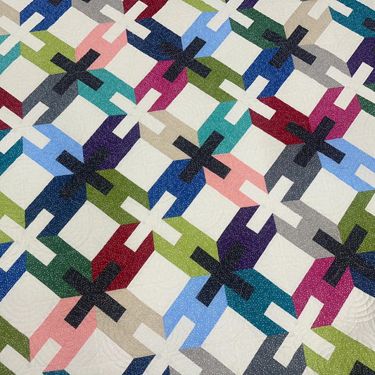 Doug Leko Antler Quilt Designs Edgeworth Quilt Pattern (Opt Foundation Paper Sold Separately)