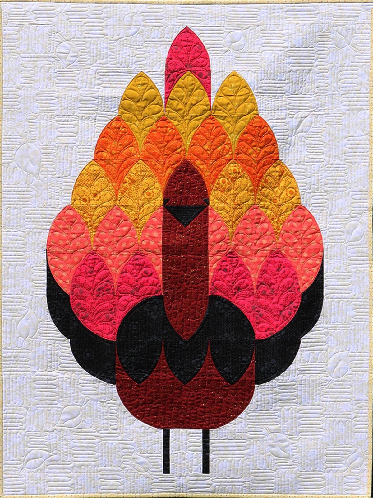 Sew Kind of Wonderful Posh Gobble Quilt Pattern Finished size 28”x38”
