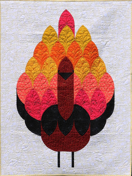 Sew Kind of Wonderful Posh Gobble Quilt Pattern Finished size 28”x38”