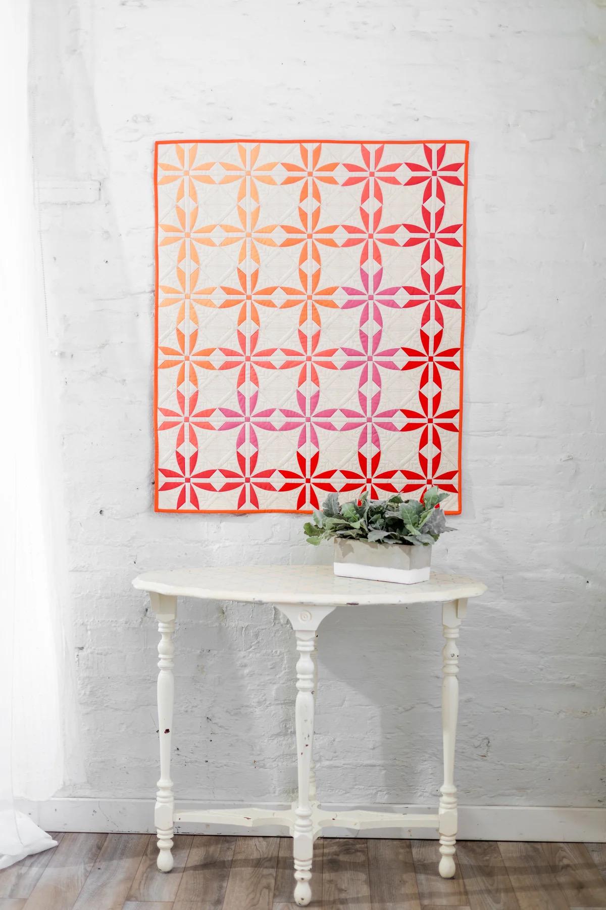 Sew Kind of Wonderful Mini Penelope Pattern Finished Size 32”x39”