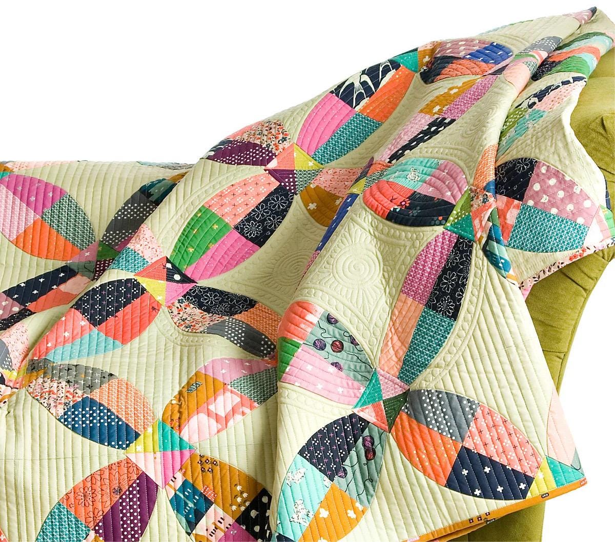 Sew Kind of Wonderful Chic Picnic Quilt Pattern Finished Size 75”x75”