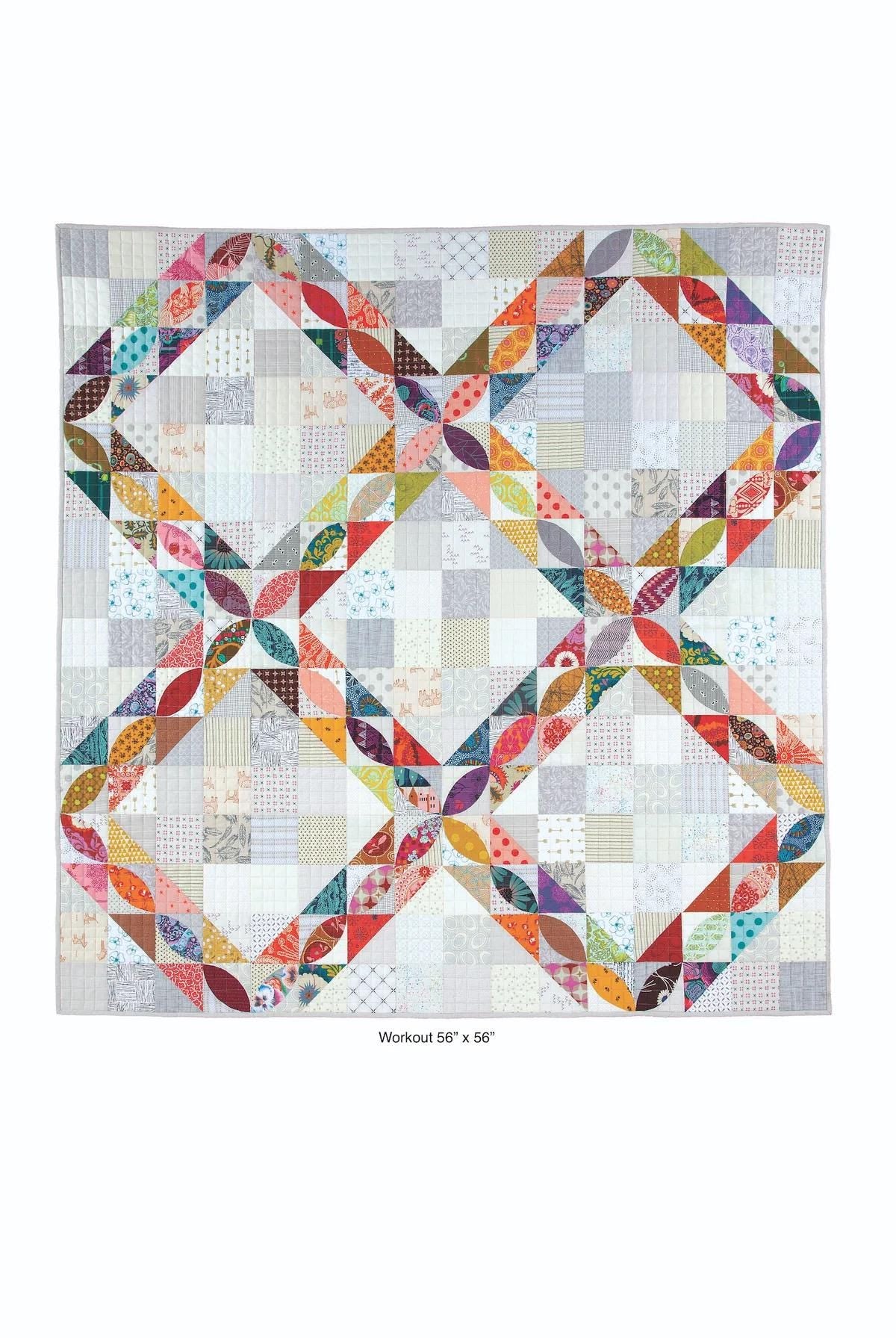 Sew Kind of Wonderful Wonderful Curves Sampler Quilt Block Book (30 Blocks - 14 Projects)