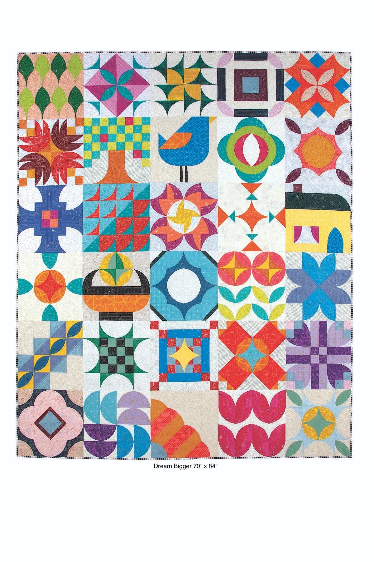 Sew Kind of Wonderful Wonderful Curves Sampler Quilt Block Book (30 Blocks - 14 Projects)