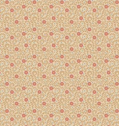 Tilda Sanctuary Fabric Collection Daisydream Tan Authentic Premium 100% Cotton Fabrics