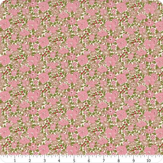 Tilda Creating Memories Winter Reds & Greens Fabric Collection Harper Pink Authentic Premium 100% Cotton Fabrics