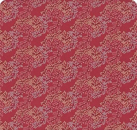 Tilda Creating Memories Winter Reds & Greens Fabric Collection Berrytangle Burgundy Authentic Premium 100% Cotton Fabrics