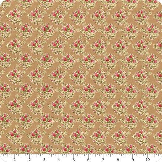 Tilda Creating Memories Winter Reds & Greens Fabric Collection Lulu Sand Authentic Premium 100% Cotton Fabrics