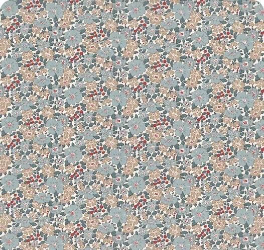 Tilda Creating Memories Summer and Ocean Blues Fabric Collection Harper Blue Authentic Premium 100% Cotton Fabrics