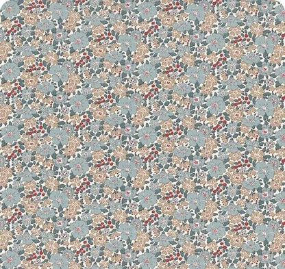 Tilda Creating Memories Summer and Ocean Blues Fabric Collection Harper Blue Authentic Premium 100% Cotton Fabrics