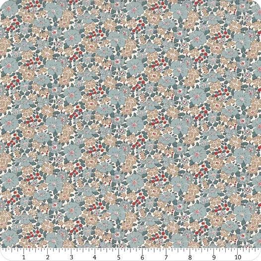Tilda Creating Memories Summer and Ocean Blues Fabric Collection Harper Blue Authentic Premium 100% Cotton Fabrics