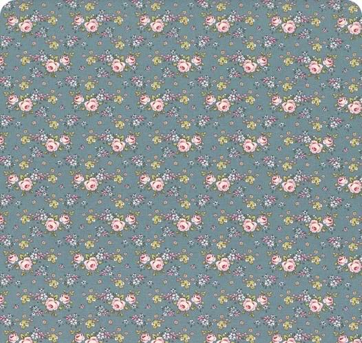Tilda Creating Memories Summer and Ocean Blues Fabric Collection Gracie Blue Authentic Premium 100% Cotton Fabrics