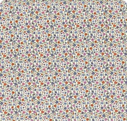 Tilda Creating Memories Summer and Ocean Blues Fabric Collection Evie Blue Authentic Premium 100% Cotton Fabrics
