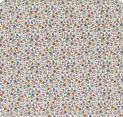 Tilda Creating Memories Summer and Ocean Blues Fabric Collection Evie Blue Authentic Premium 100% Cotton Fabrics