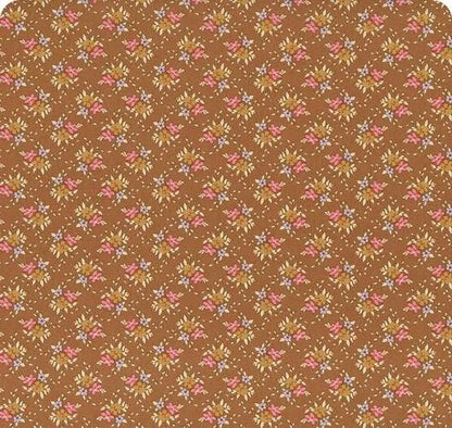 Tilda Creating Memories Autumn Thanksgiving Halloween Fabric Collection Frida Brown Authentic Premium 100% Cotton Fabrics