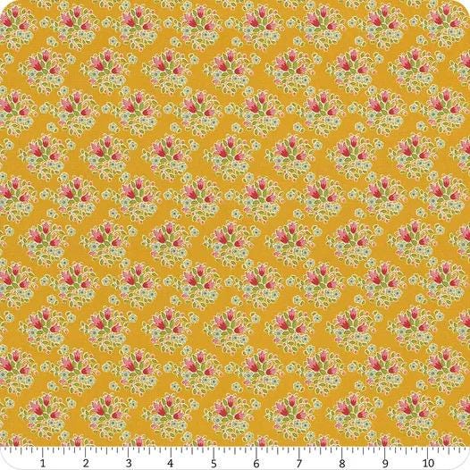Tilda Creating Memories Spring and Easter Pastels Fabric Collection Lulu Yellow Authentic Premium 100% Cotton Fabrics