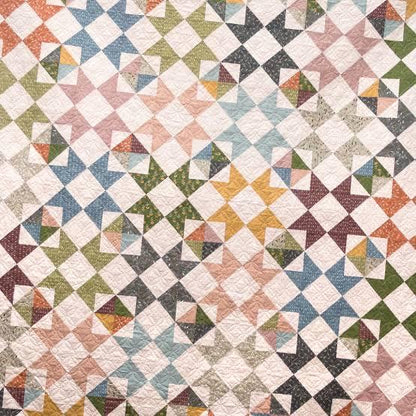 It's Sew Emma Kassidy Grace Threaded Star Quilt & Table Runner Pattern ISE-312