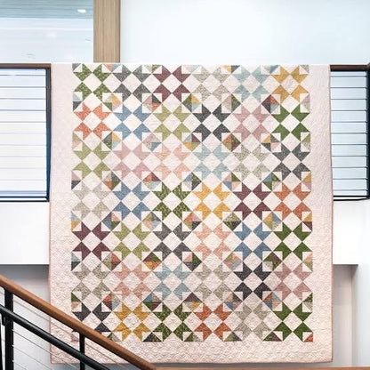 It's Sew Emma Kassidy Grace Threaded Star Quilt & Table Runner Pattern ISE-312