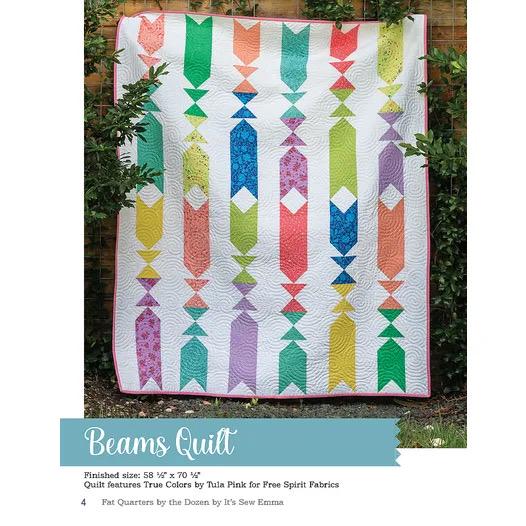 It’s Sew Emma Fat Quarters By The Dozen Quilt Pattern Book - 12 Quilts with 12 Fat Quarters (Spiral Bound) ISE-963