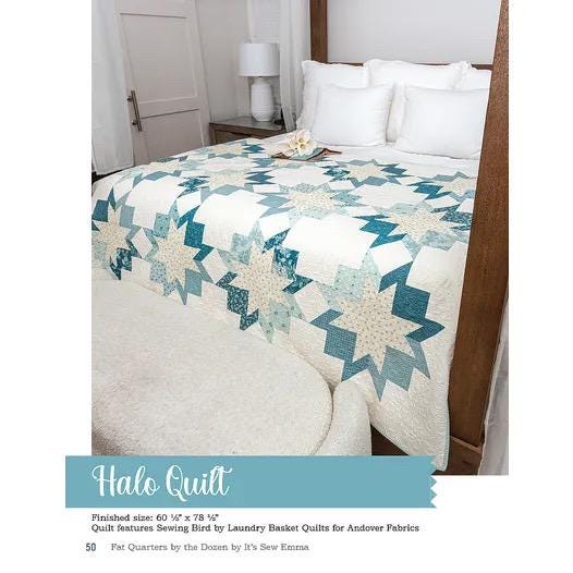 It’s Sew Emma Fat Quarters By The Dozen Quilt Pattern Book - 12 Quilts with 12 Fat Quarters (Spiral Bound) ISE-963