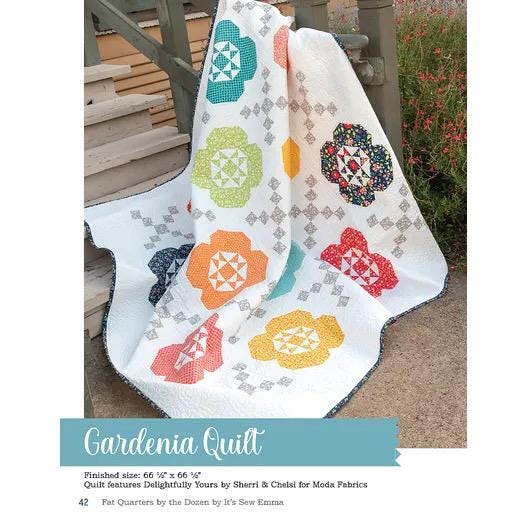 It’s Sew Emma Fat Quarters By The Dozen Quilt Pattern Book - 12 Quilts with 12 Fat Quarters (Spiral Bound) ISE-963