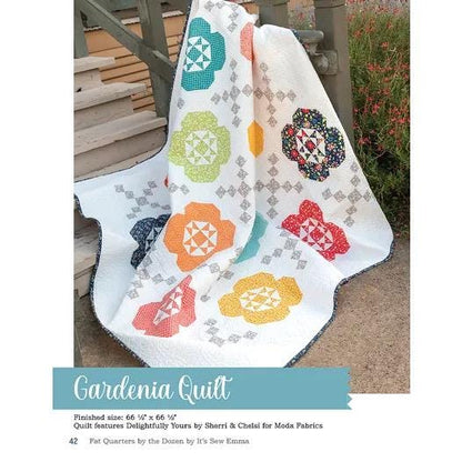 It’s Sew Emma Fat Quarters By The Dozen Quilt Pattern Book - 12 Quilts with 12 Fat Quarters (Spiral Bound) ISE-963