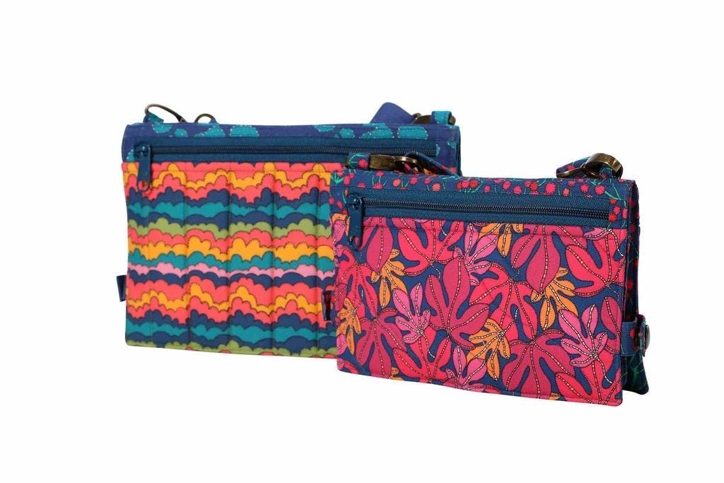 ByAnnie Foldilocks Easy Foldup Wallet Pattern - 2 Size Variations Per Pattern (14 Colors of 18"x54" Mesh Packs Sold Separately)