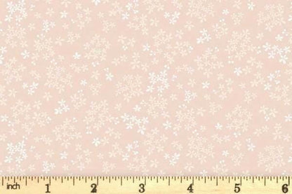 Lewis & Irene Sky Garden Fabric Collection Wintersweet on Pale Peach CC60.1 Authentic Premium 100% Cotton Quilt Shop Quality Fabrics