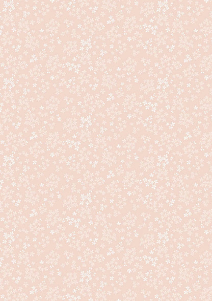 Lewis & Irene Sky Garden Fabric Collection Wintersweet on Pale Peach CC60.1 Authentic Premium 100% Cotton Quilt Shop Quality Fabrics