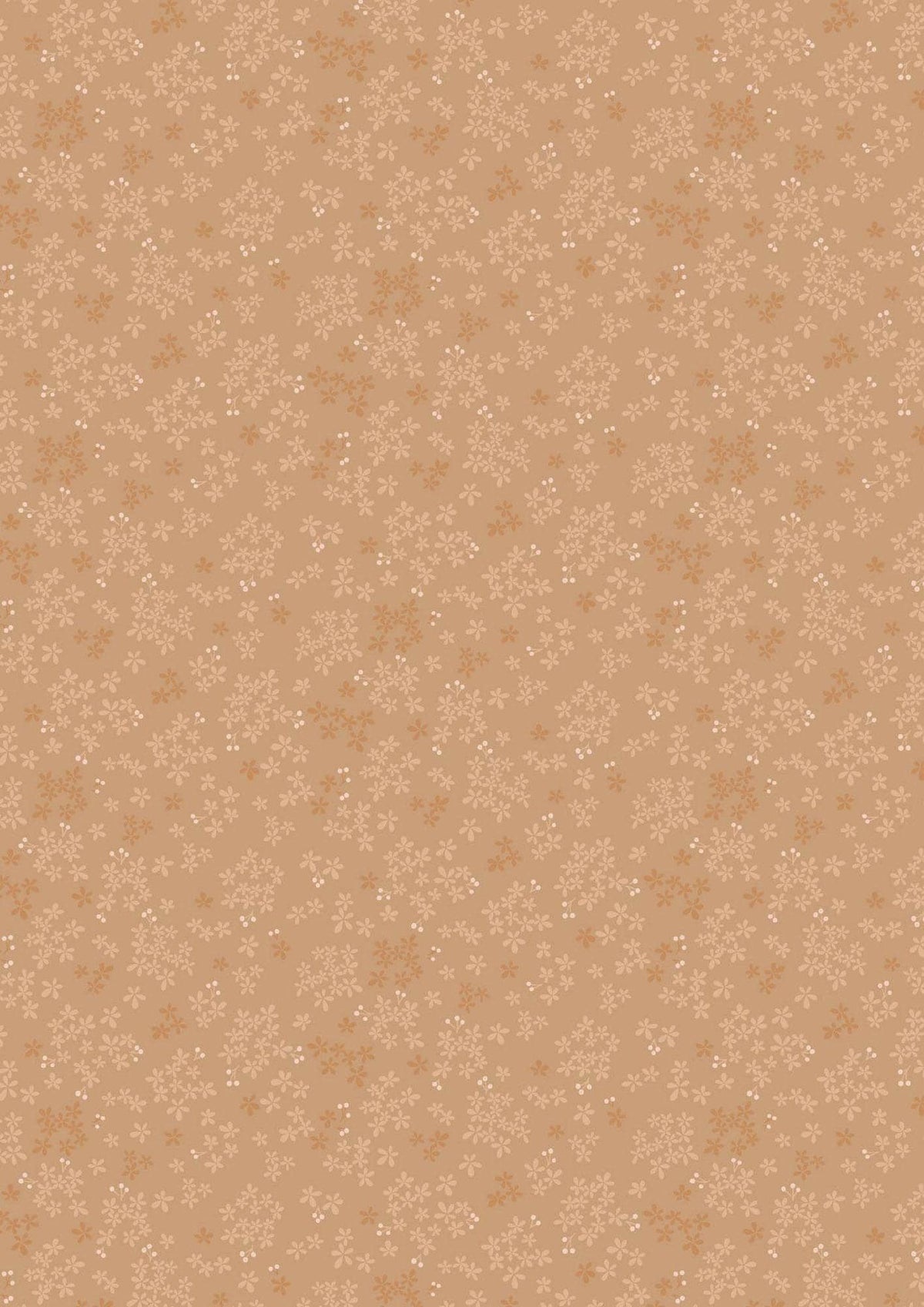 Lewis & Irene Sky Garden Fabric Collection Wintersweet on Lt Burnt Sienna CC60.3 Authentic Premium 100% Cotton Quilt Shop Quality Fabrics