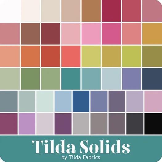 Tilda Solids Fabric Collection Solid Dove White TL120001-V15 Authentic Premium 100% Cotton Fabrics