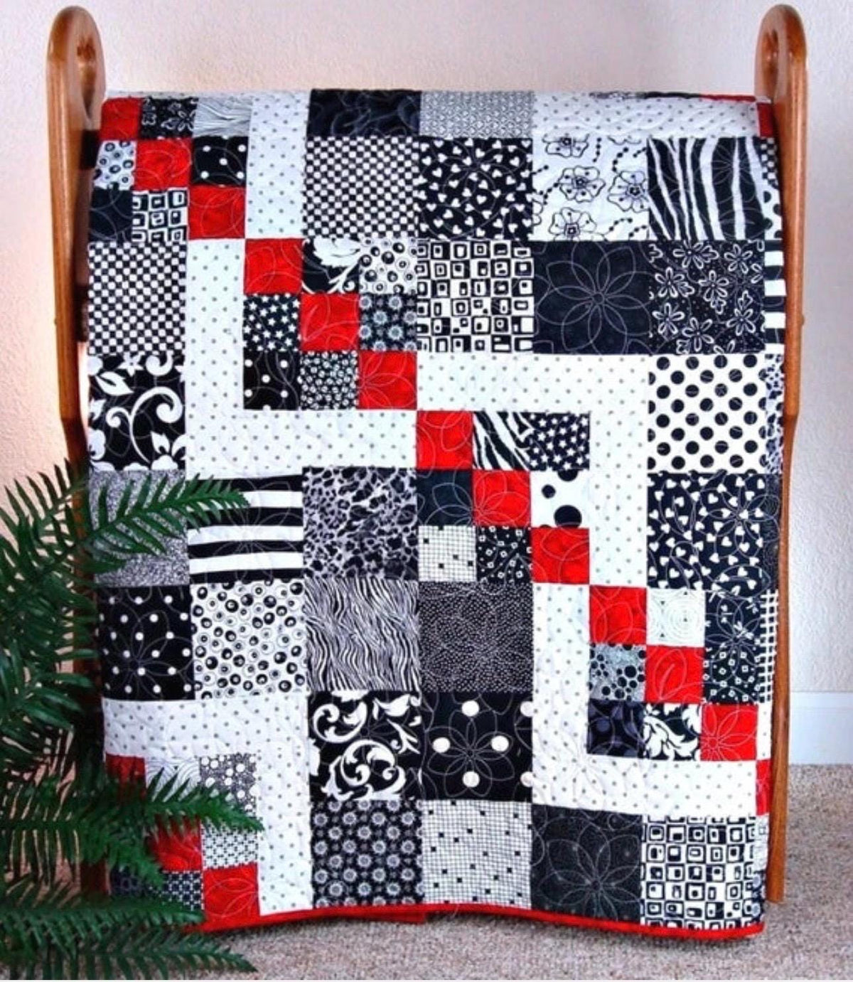 Pleasant Valley Creations Simply Delightful Quilt Pattern - 6 Size Variations Per Pattern
