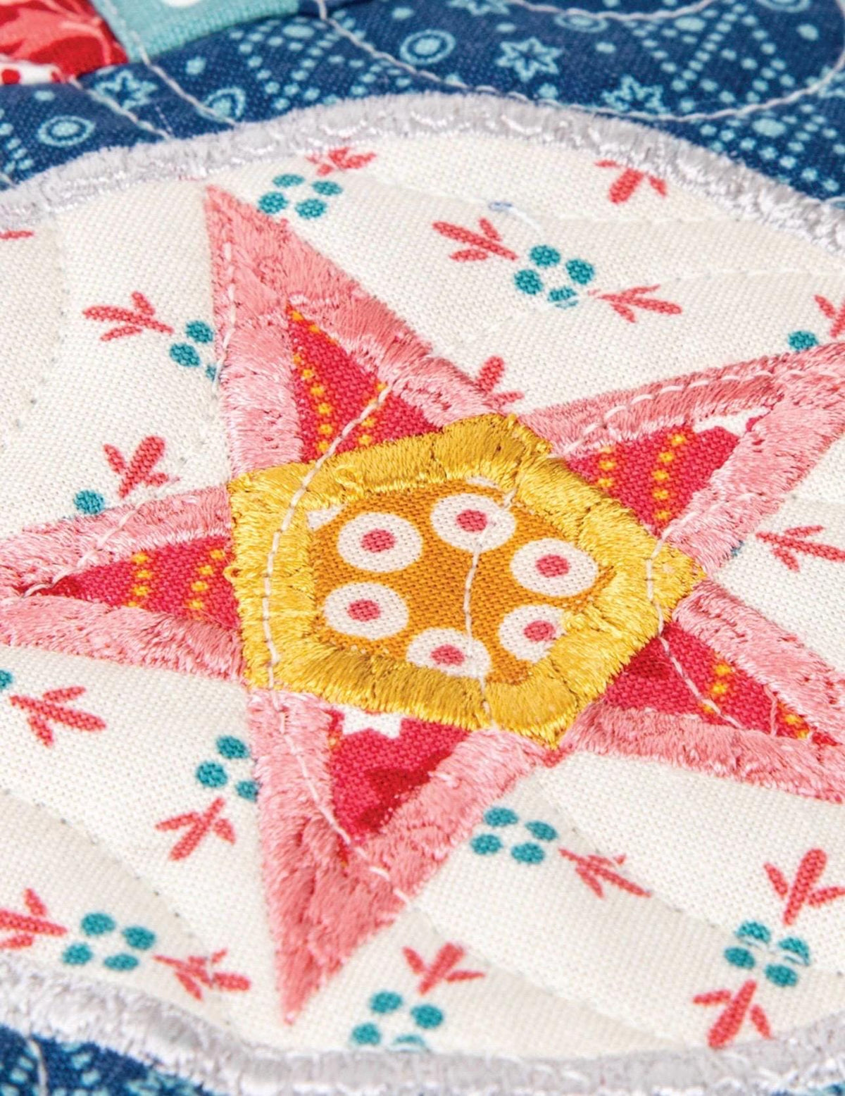 Riley Blake Lori Holt America The Beautiful Machine Embroidery Home Decor Projects Collection USB