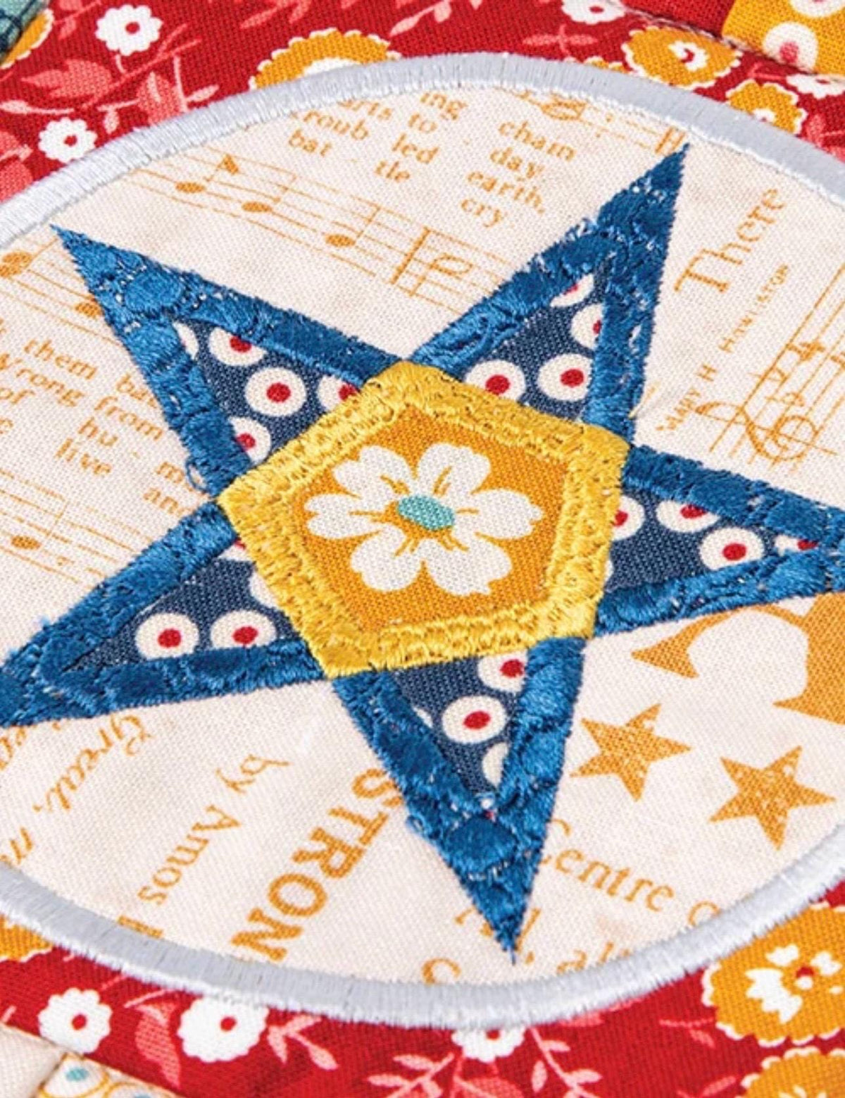 Riley Blake Lori Holt America The Beautiful Machine Embroidery Home Decor Projects Collection USB