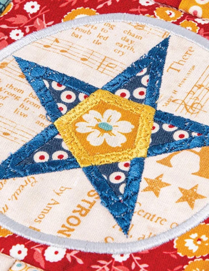 Riley Blake Lori Holt America The Beautiful Machine Embroidery Home Decor Projects Collection USB
