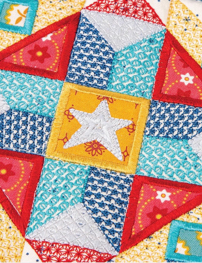 Riley Blake Lori Holt America The Beautiful Machine Embroidery Home Decor Projects Collection USB