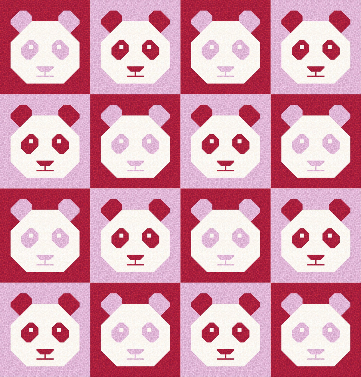 LIMITED EDITION!! Cotton and Joy Pandamonium Quilt Kit Featuring Lewis & Irene Bumbleberries Fabric Collection - Baby or Throw Size
