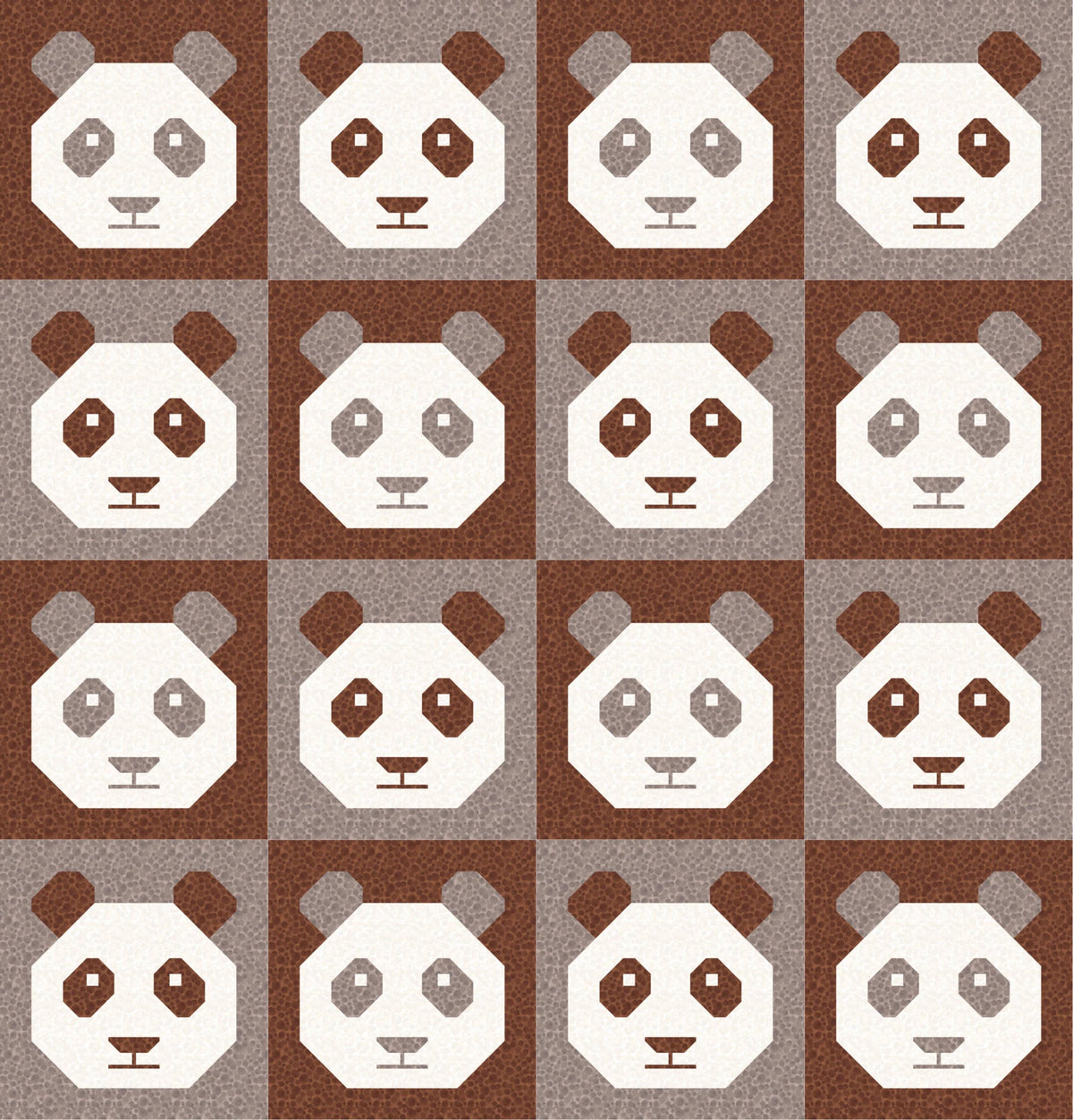 LIMITED EDITION!! Cotton and Joy Pandamonium Quilt Kit Featuring Lewis & Irene Bumbleberries Fabric Collection - Baby or Throw Size