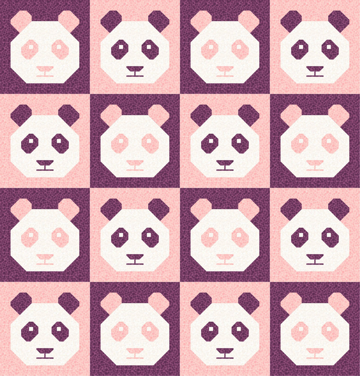 LIMITED EDITION!! Cotton and Joy Pandamonium Quilt Kit Featuring Lewis & Irene Bumbleberries Fabric Collection - Baby or Throw Size