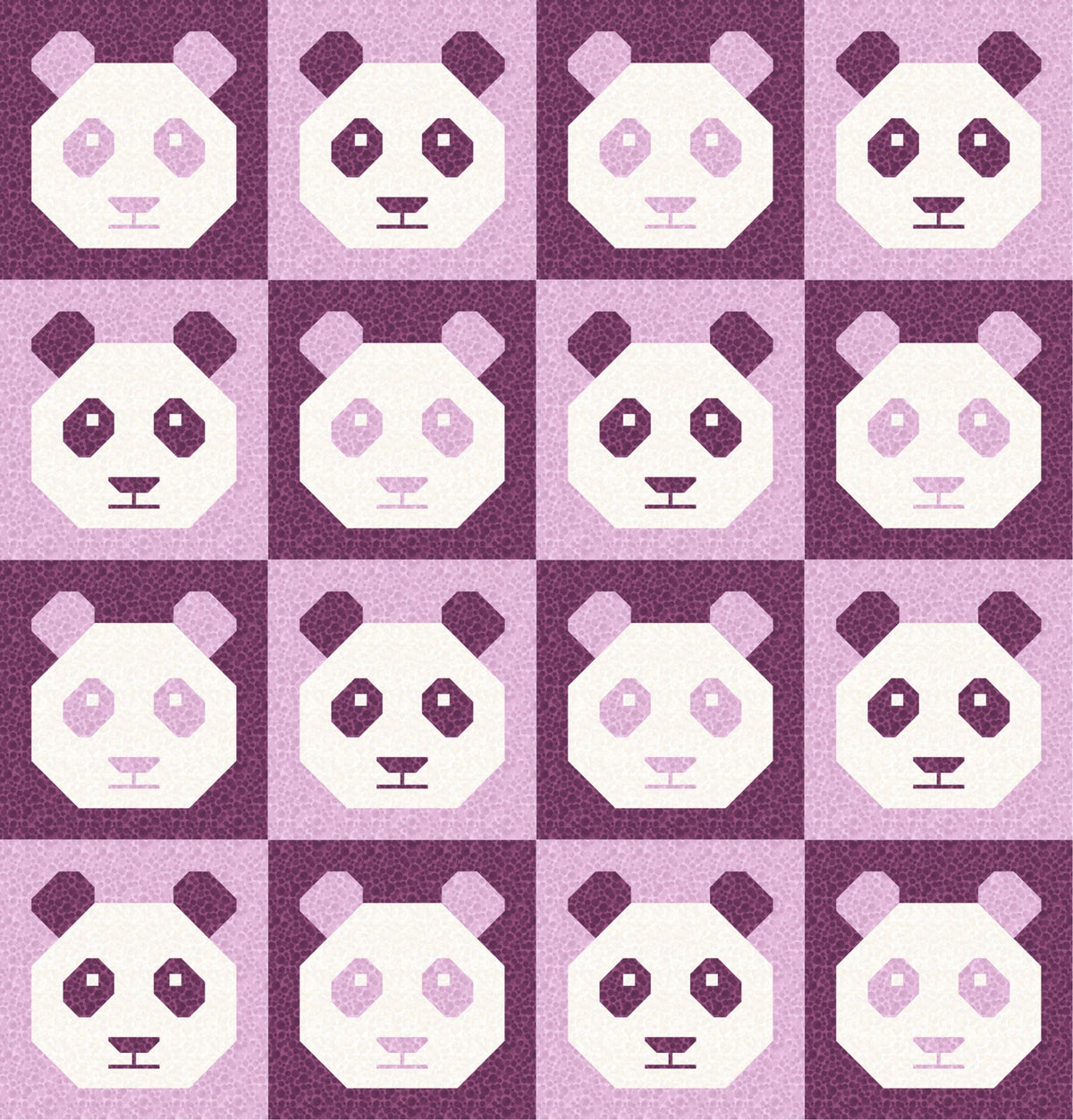LIMITED EDITION!! Cotton and Joy Pandamonium Quilt Kit Featuring Lewis & Irene Bumbleberries Fabric Collection - Baby or Throw Size