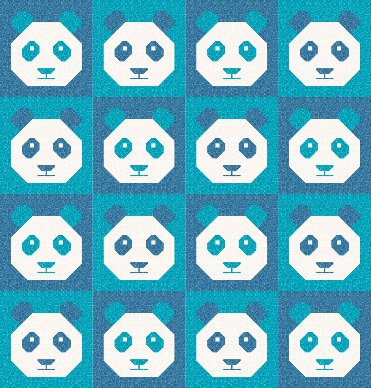 LIMITED EDITION!! Cotton and Joy Pandamonium Quilt Kit Featuring Lewis & Irene Bumbleberries Fabric Collection - Baby or Throw Size
