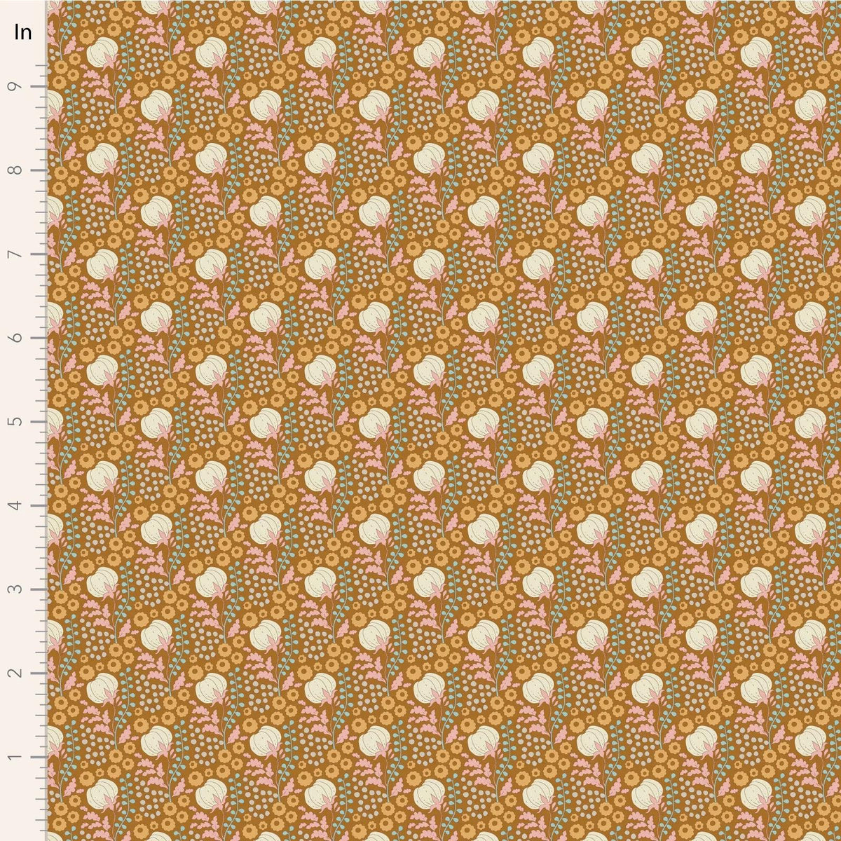 LAST BOLT! Tilda Sanctuary Fabric Collection Cottonfield Ochre Authentic Premium 100% Cotton Fabrics