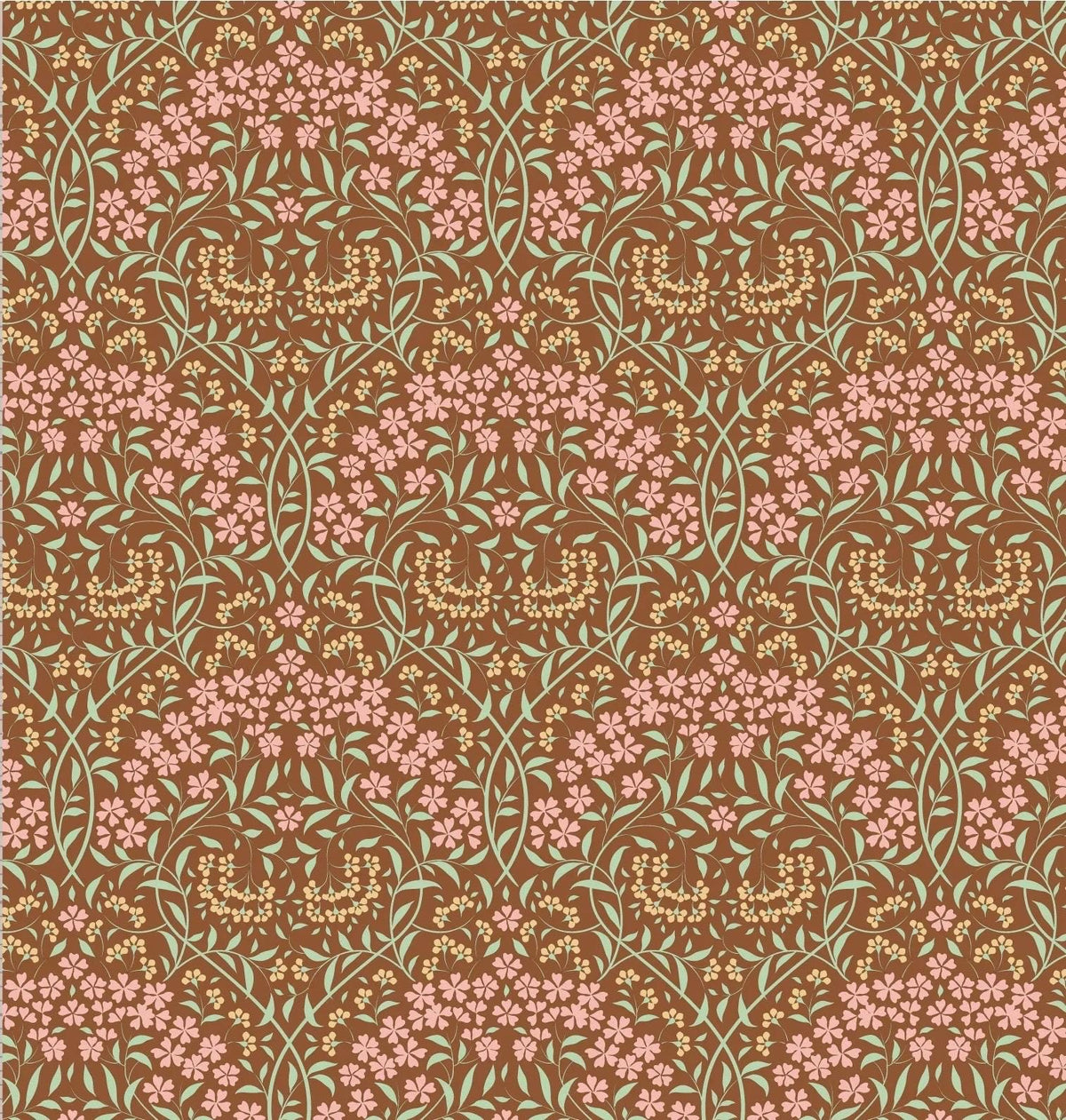 LAST BOLT! Tilda Sanctuary Fabric Collection Larissa Caramel Authentic Premium 100% Cotton Fabrics