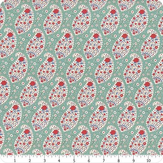 LAST BOLT! Tilda Jubilee Fabric Collection Teardrop Teal Authentic Premium 100% Cotton Fabrics
