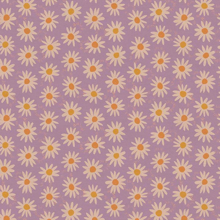 Paintbrush Studio Botanica Fabric Collection Daisy on Purple Authentic Premium 100% Cotton Quilt Shop Quality Fabrics