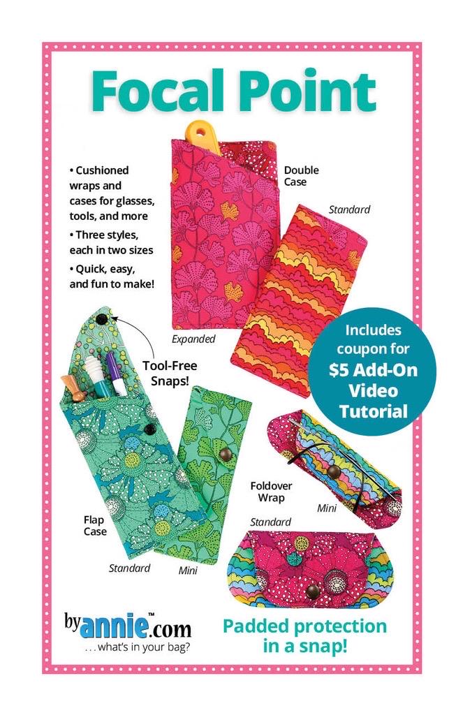 ByAnnie Focal Point Cover Pattern - 3 Size Variations Per Pattern (14 Colors of 18"x54" Mesh Packs Sold Separately)