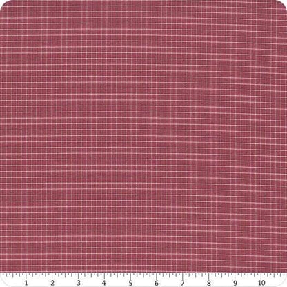 Tilda Creating Memories Winter Reds & Greens Fabric Collection Plaid Burgundy Authentic Premium 100% Cotton Fabrics