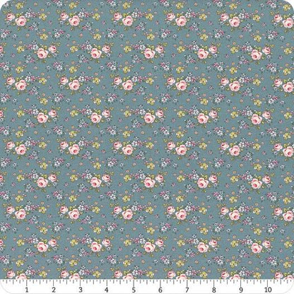 Tilda Creating Memories Summer and Ocean Blues Fabric Collection Gracie Blue Authentic Premium 100% Cotton Fabrics