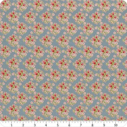 Tilda Creating Memories Summer and Ocean Blues Fabric Collection Lulu Blue Authentic Premium 100% Cotton Fabrics