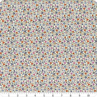 Tilda Creating Memories Summer and Ocean Blues Fabric Collection Evie Blue Authentic Premium 100% Cotton Fabrics