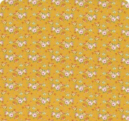 Tilda Creating Memories Spring and Easter Pastels Fabric Collection Gracie Yellow Authentic Premium 100% Cotton Fabrics